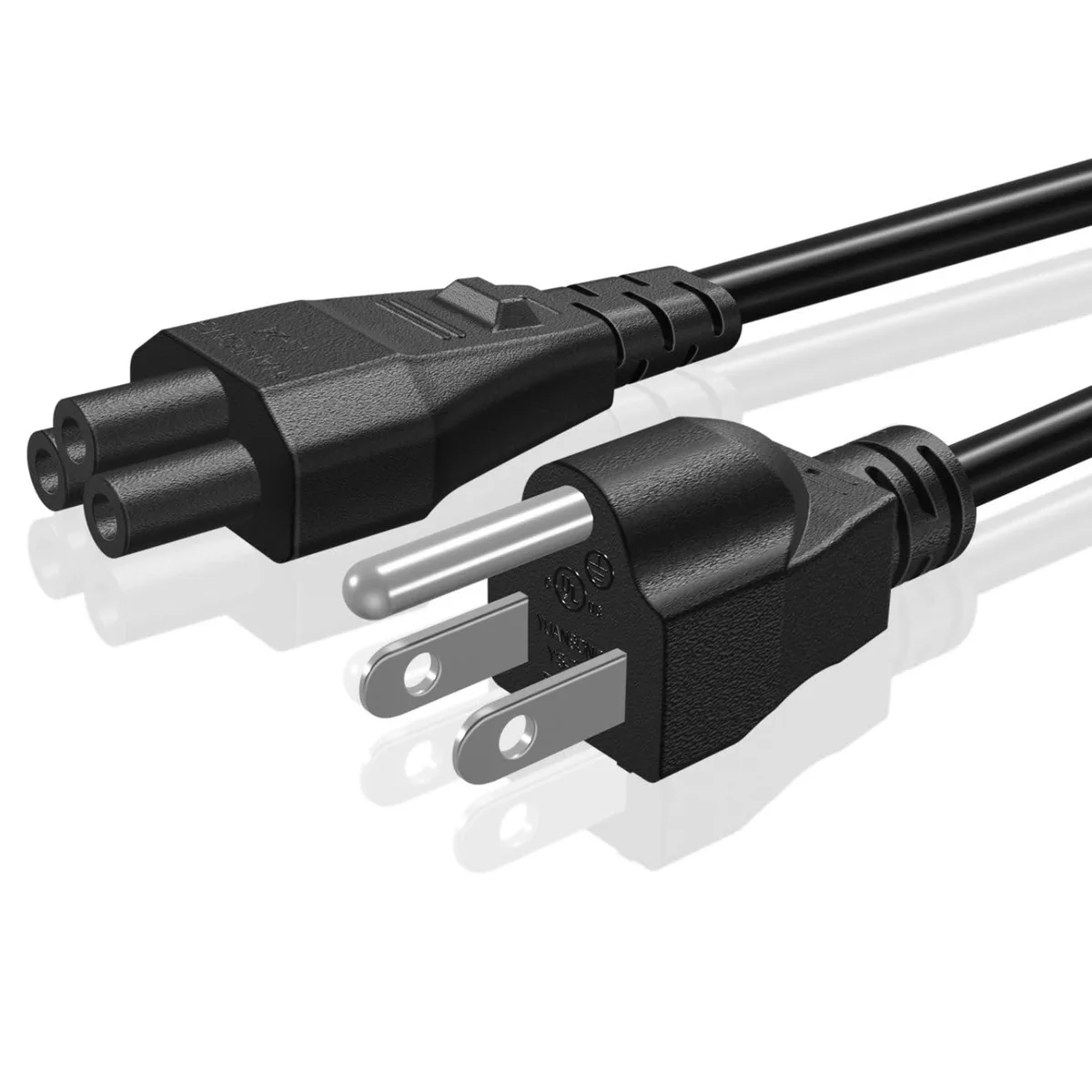  TNP Products 3 ft IEC C5 to NEMA 5-15P AC Power Cord — product photo