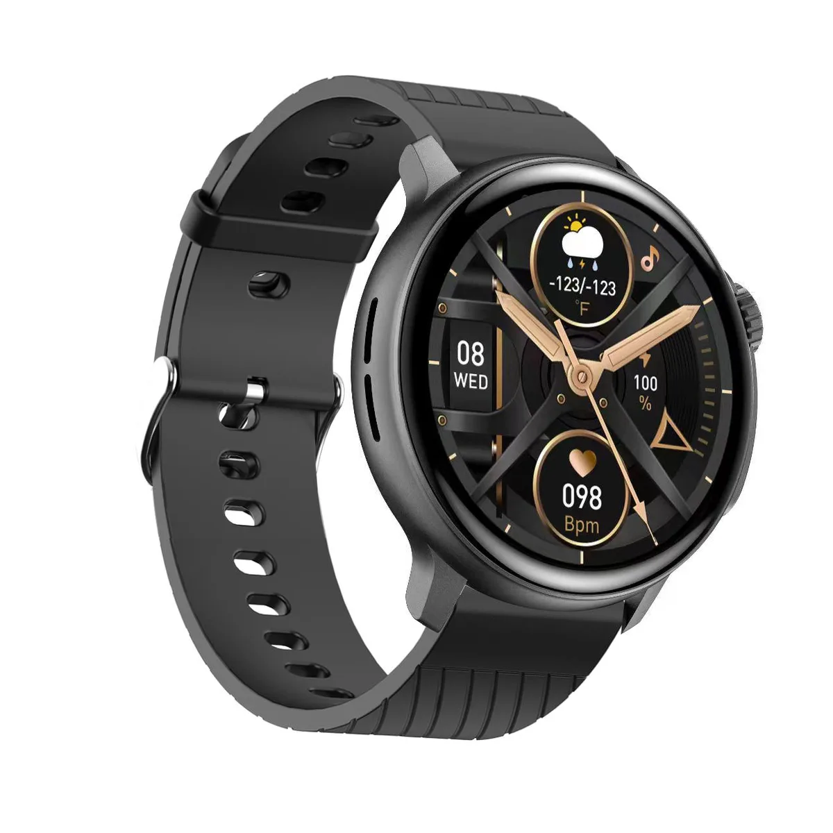 HIFIT HIFIT QT02 Tarnish 1.43" AMOLED Smart Watch — product photo