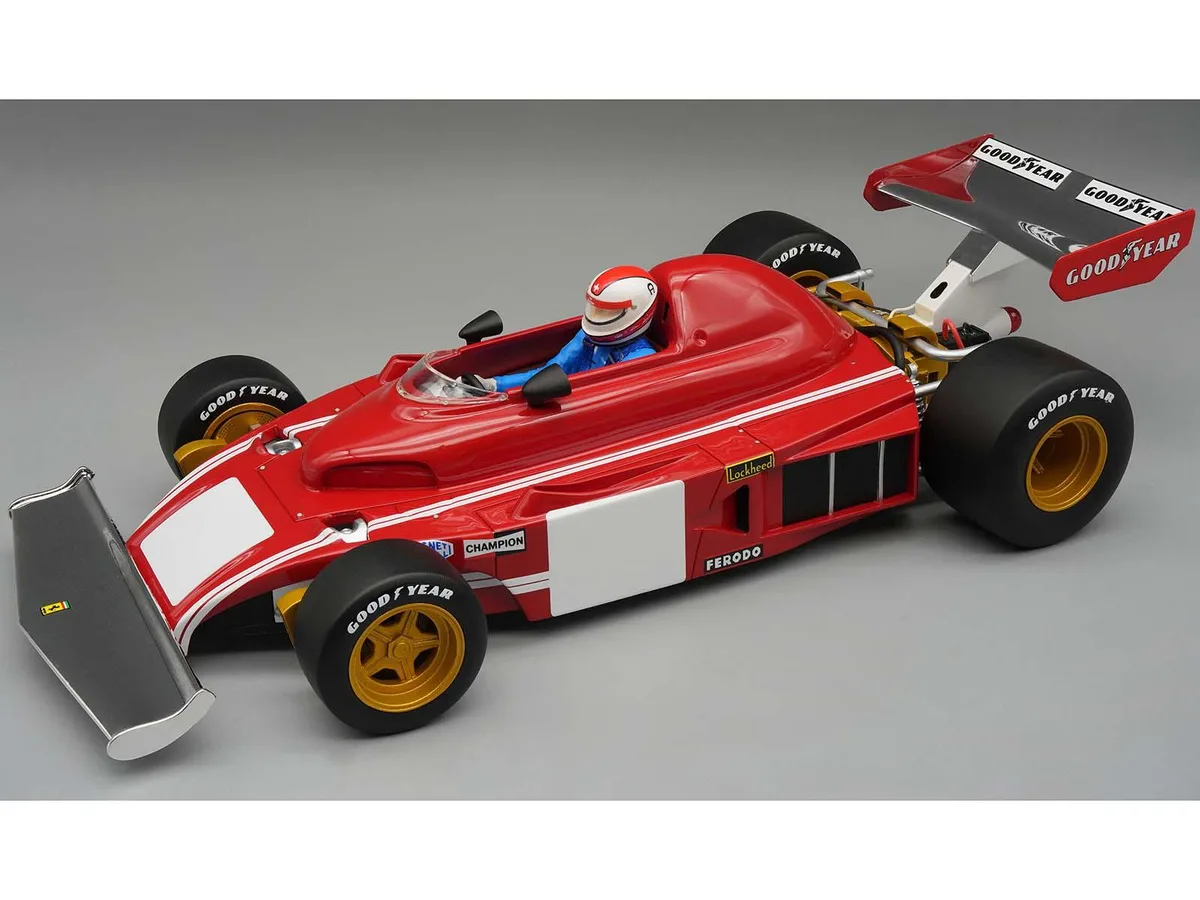 Tecnomodel Tecnomodel Ferrari 312 B3 Clay Regazzoni Monza GP Test 1974 Mythos Limited 50 1/18 Resin — product photo