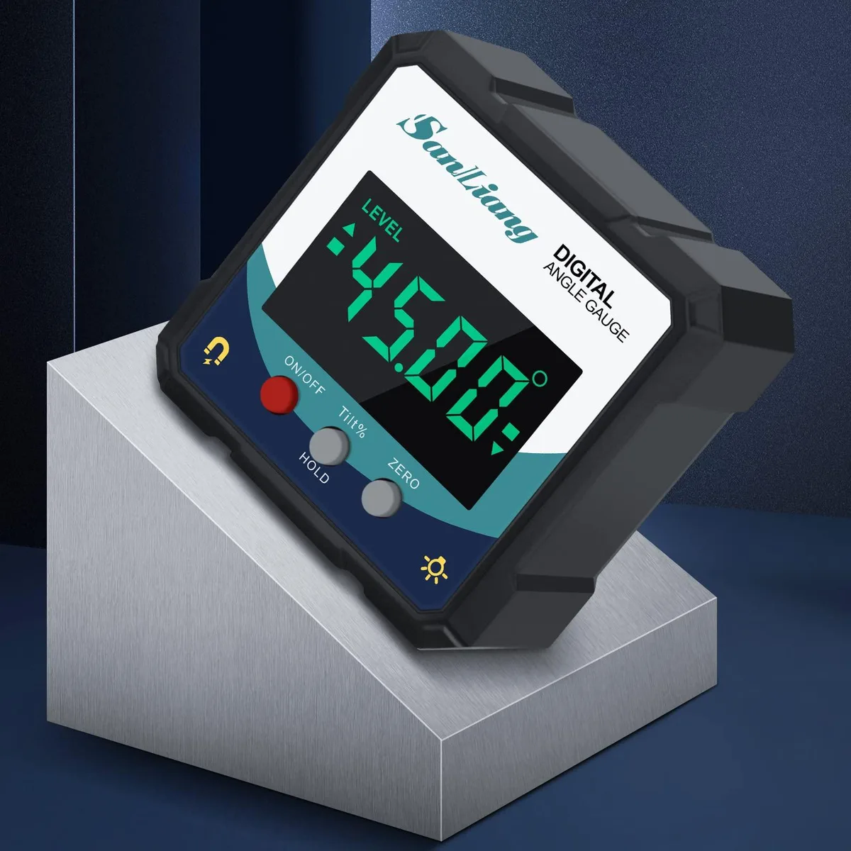 Digital Level Angle Gauge Magnetic Protractor Inclinometer — product photo