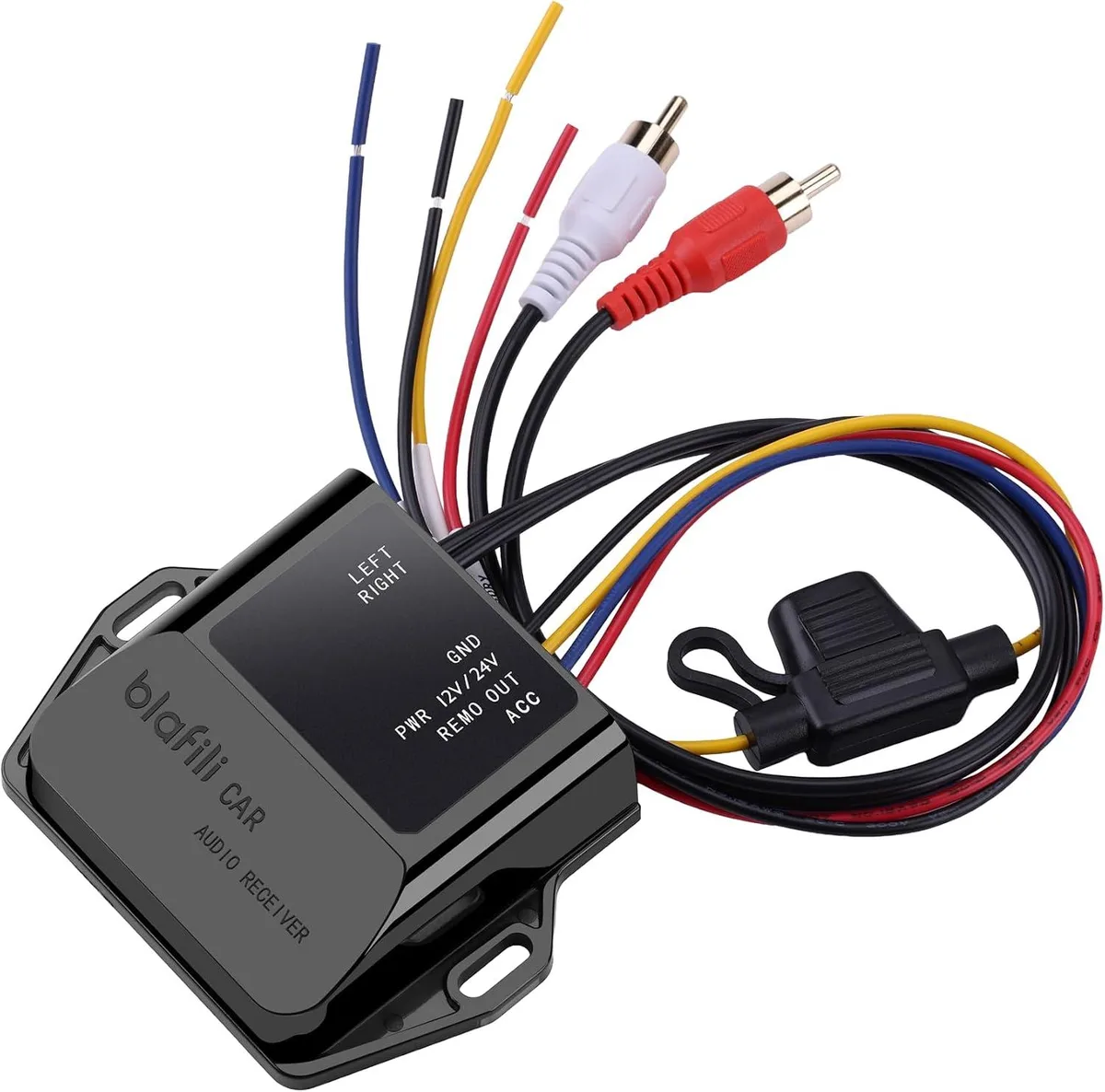 Boxwave Boxwave Bluetooth 5.2 Audio Adapter 12V 24V RCA IP65 — product photo
