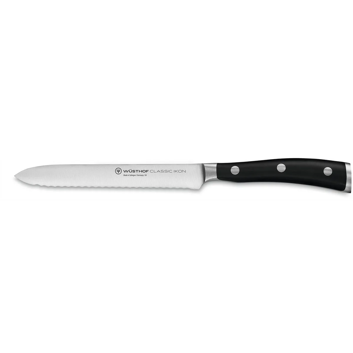 Wusthof Wusthof Classic Ikon 1040331614 5 Inch Serrated Utility Knife — product photo