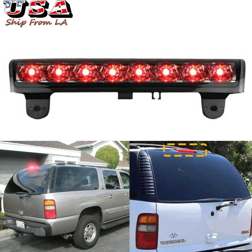 SIMPLEX TECHNOLOGY CO., LIMITED SIMPLEX TECHNOLOGY CO., LIMITED Smoked Lens 12 LED Third Brake Light 2000-2006 Chevy GMC — product photo