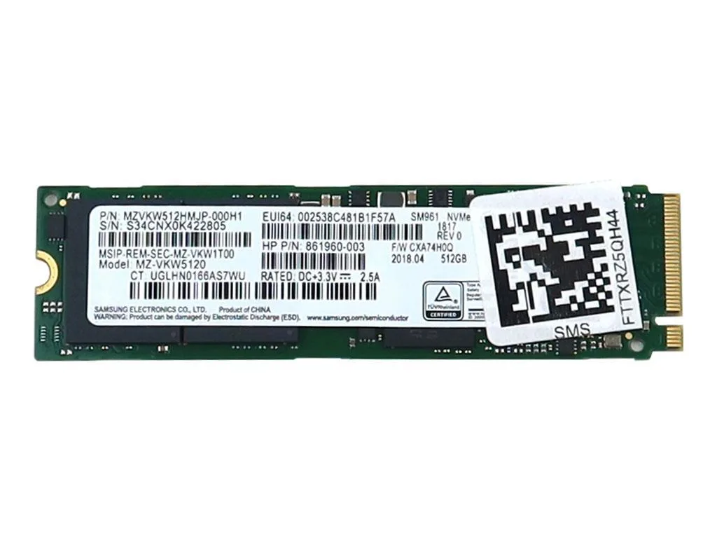SAMSUNG SAMSUNG MZ-VKW5120 512GB M.2 2280 Nvme accessory — product photo