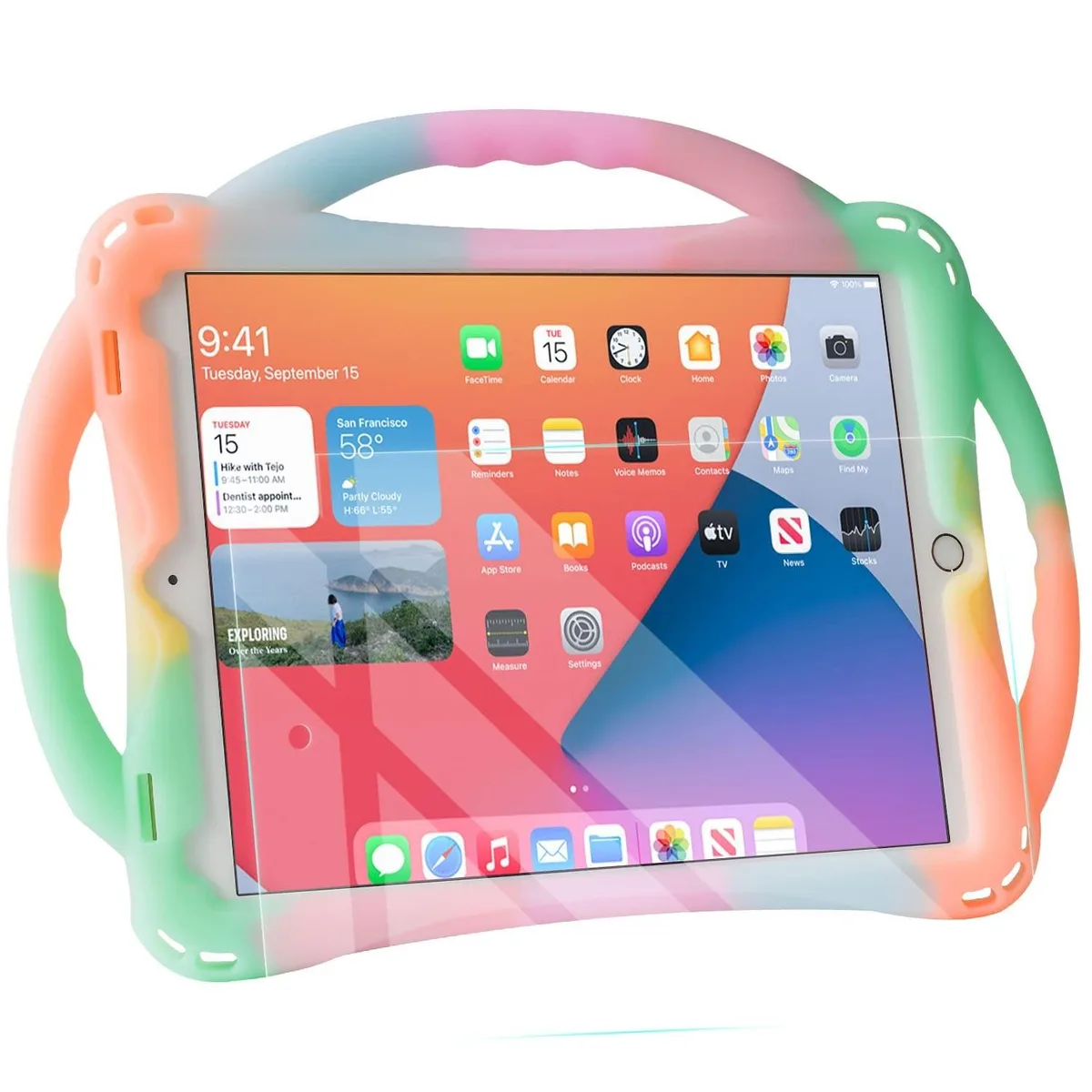 BoYata BoYata Kids Case for iPad 10.2 inch (Jelly Orange) — product photo