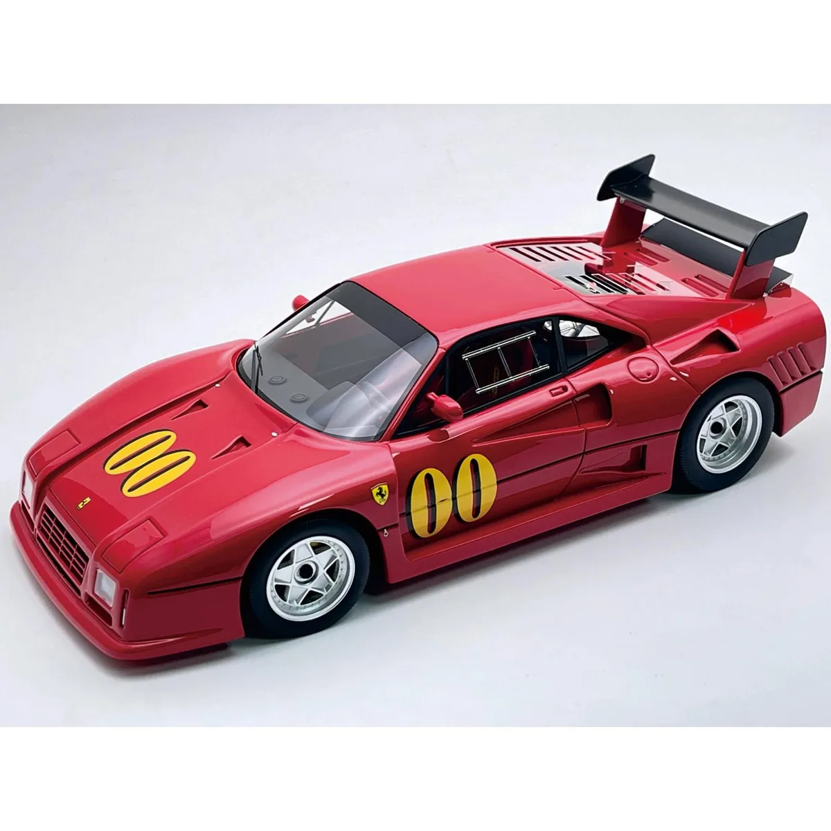 Tecnomodel Tecnomodel 1985 Ferrari 288 GTO Evoluzione #00 Museo Ferrari Red Mythos Series Limited Edition 1/18 55 pcs — product photo