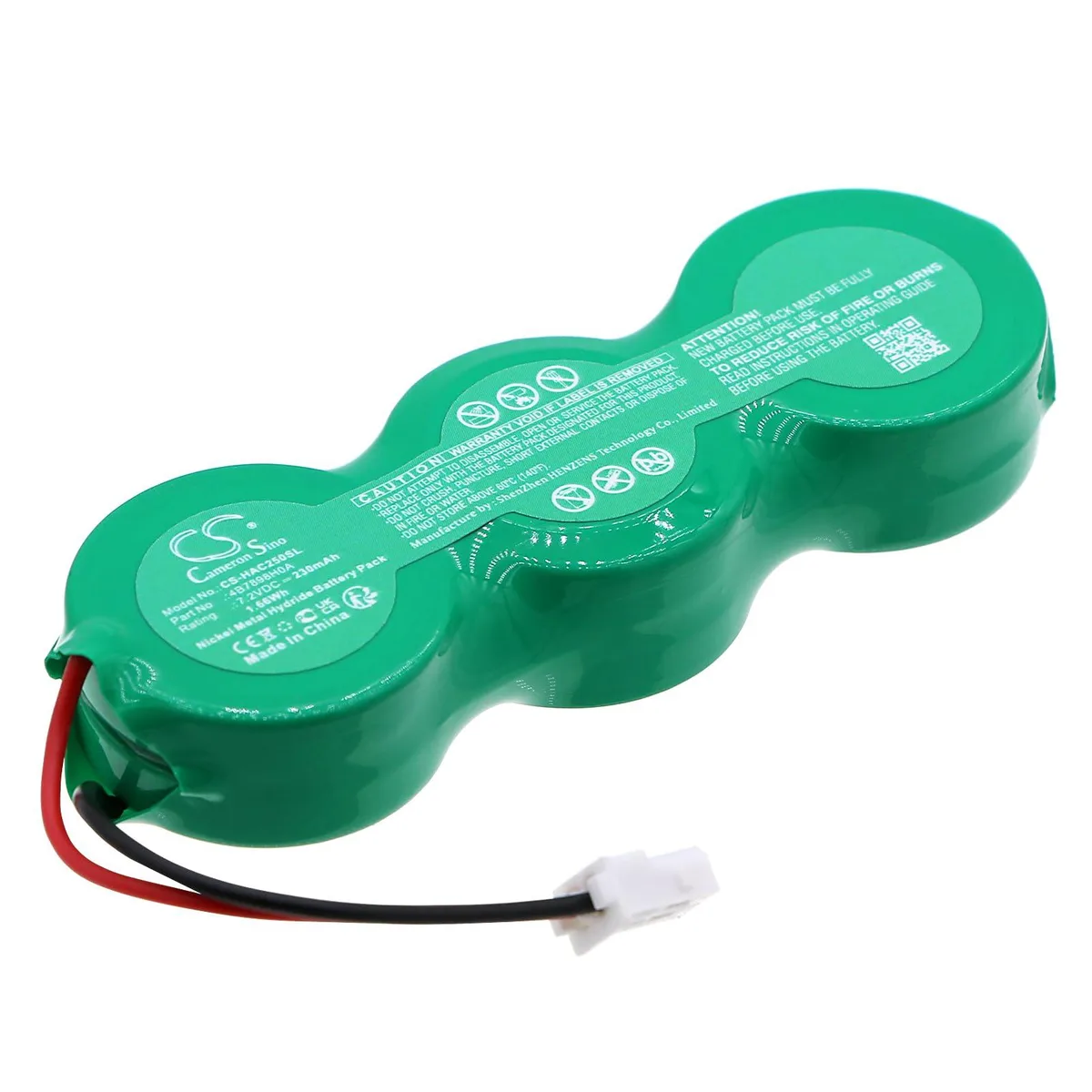  Cameron Sino Alarm Siren Battery 230mAh 7.2V for Honda Accord Civic — product photo