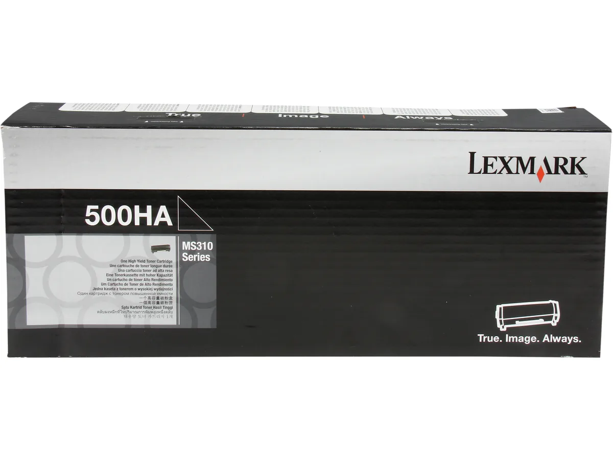 Lexmark Lexmark 50F0HA0 High Yield Toner Cartridge Black 5000 Pages — product photo
