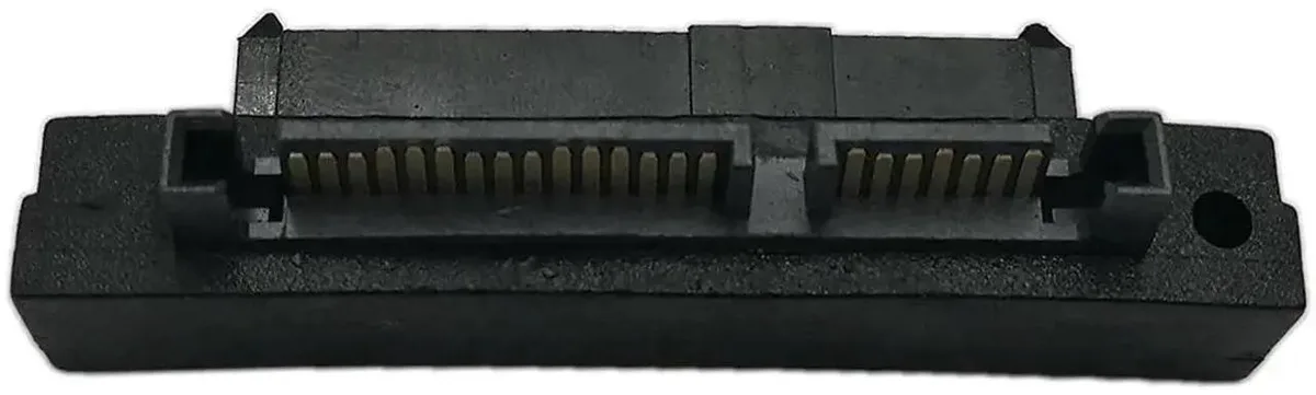 SMUGDESK SMUGDESK 90 Degree SAS 22 Pin to 7 Pin + 15 Pin SATA Hard Drive Adapter — product photo