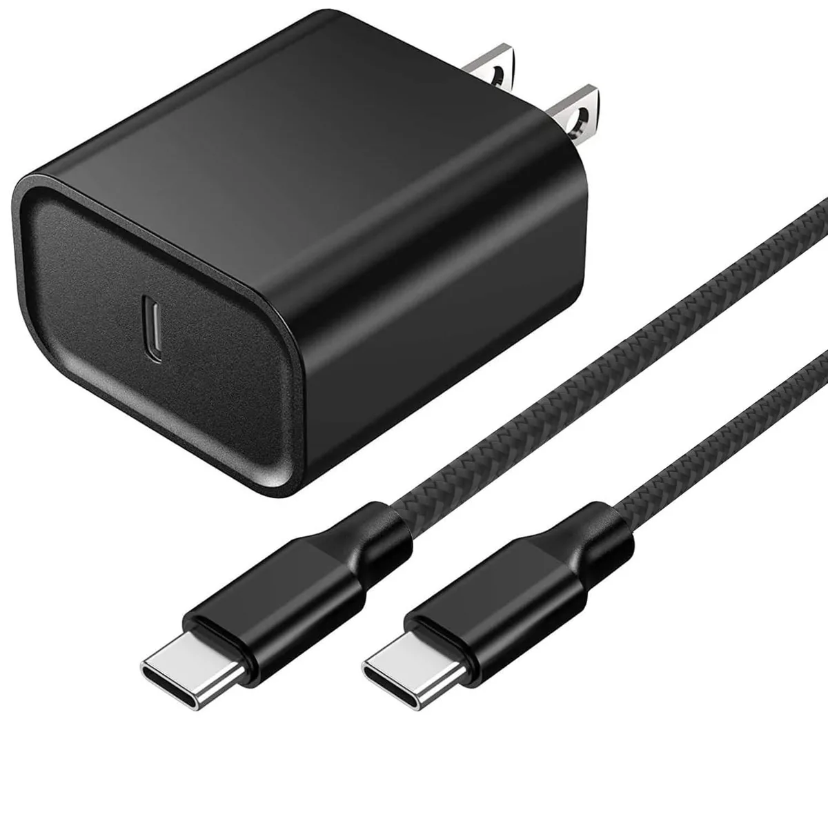 KEHIPI KEHIPI HNT-PD1801 30W USB-C Fast Charger Kit 10ft Braided Cable iPad Accessory — product photo
