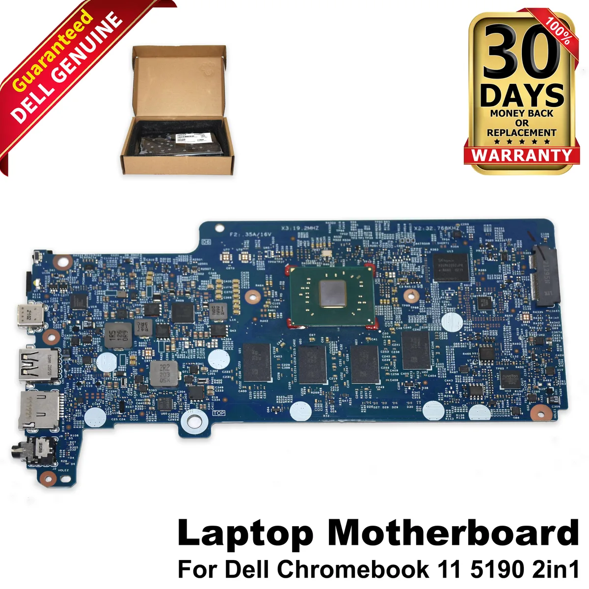 DELL DELL Chromebook 11 5190 2-in-1 Motherboard N3450 4GB LPDDR4 NJ8XT — product photo