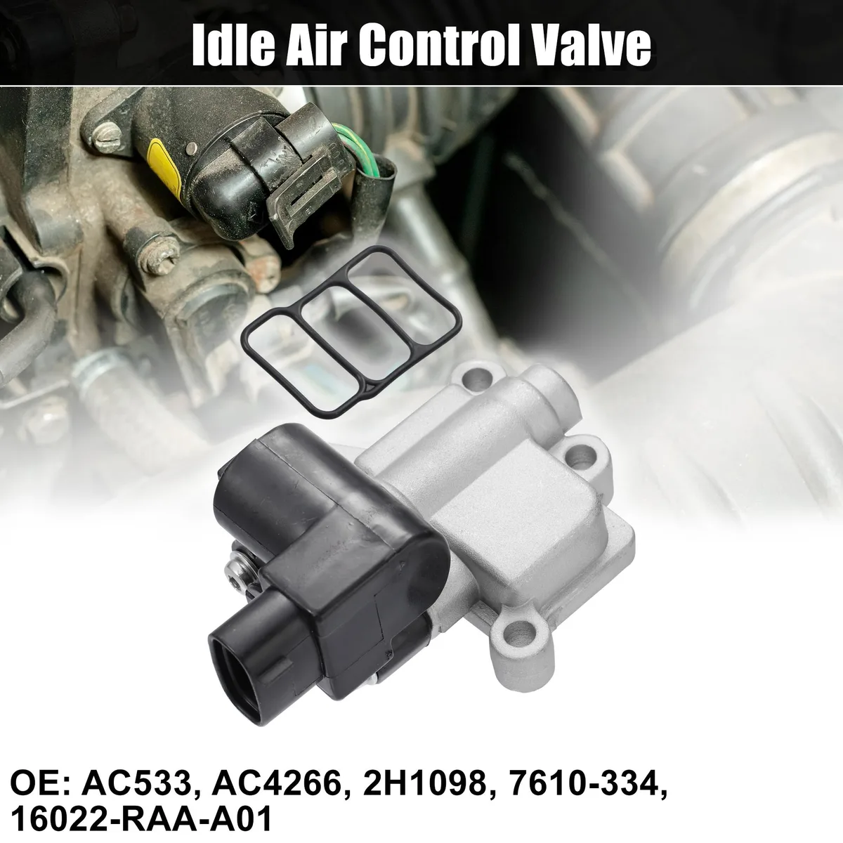 Unique-Bargains Unique-Bargains Idle Air Control Valve AC533 for Honda Accord 2003-2005 Element 2003-2006 — product photo