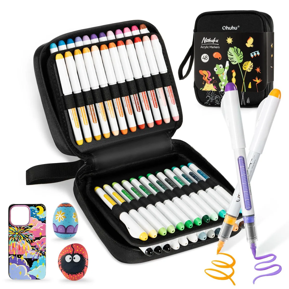 Avery APM-04 48 Pack Acrylic Paint Markers 24 Colors 12 Colors — product photo