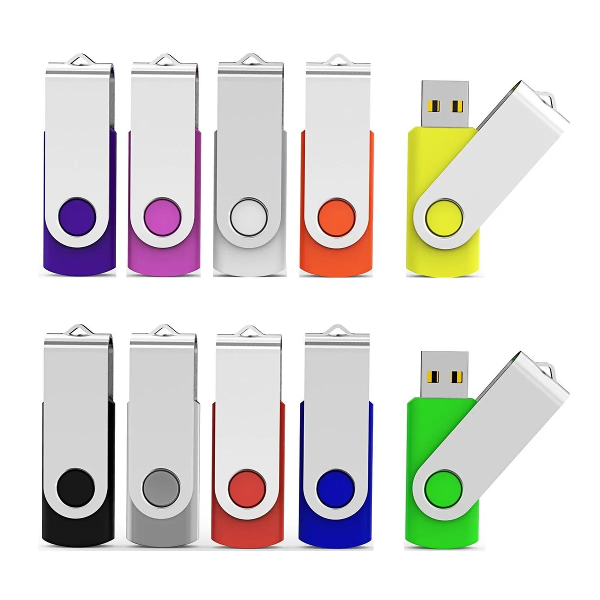 Avantalk Avantalk 10 Pack 128GB USB 2.0 Flash Drive 2 in 1 accessory — product photo