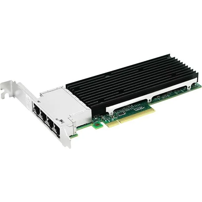 Axiom Axiom 10GBase-T quad-port PCIe 3.0 x8 network card — product photo