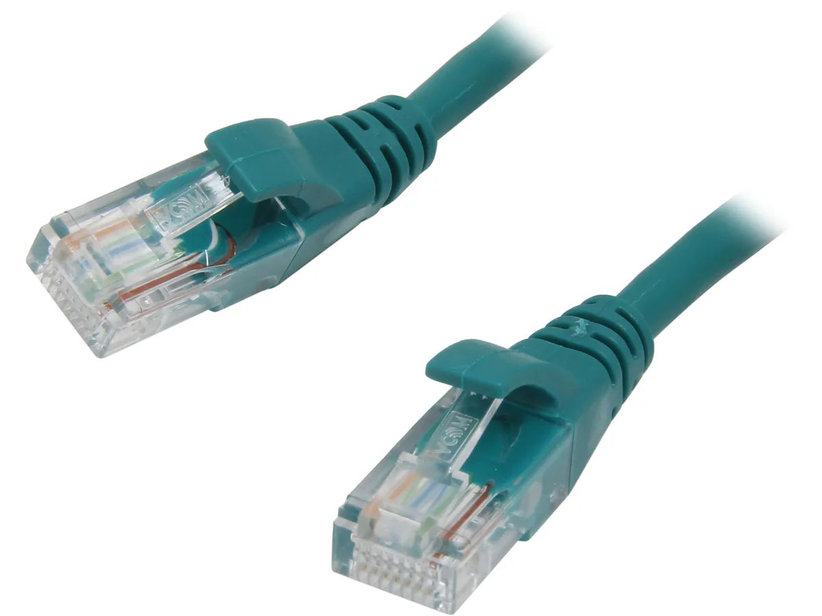 VCOM International Ltd VCOM International Ltd NP511-5-GREEN network ethernet cable Cat 5E 5 ft Green — photo du produit