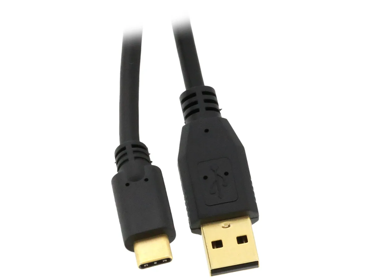 Kaybles Kaybles 20USB2-6AMCM-G USB 2.0 Type-C to Type-A cable 6 ft black — product photo