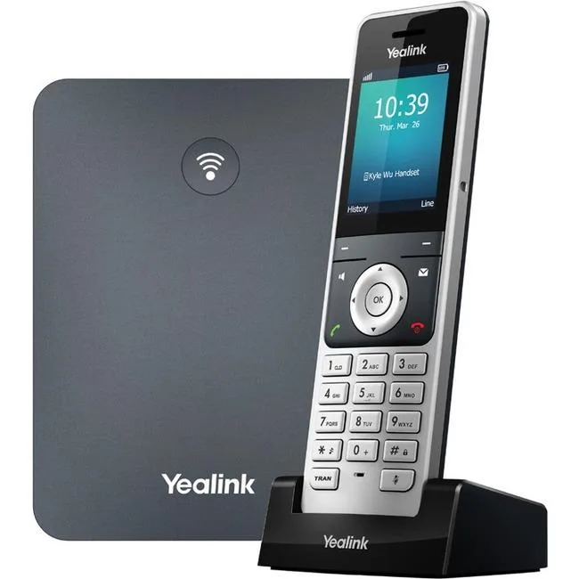 Yealink Network Technology Co., Ltd Yealink Network Technology Co., Ltd W76P DECT VoIP phone system — product photo