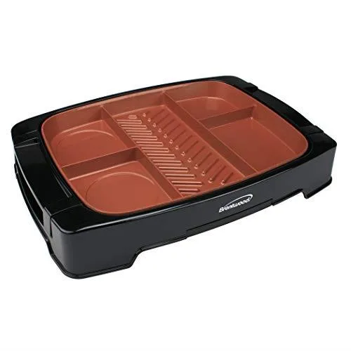 Brentwood Appliances Brentwood Appliances 945110411M Multiportion Nonstick Electric Indoor Grill Panini 1200 W — product photo