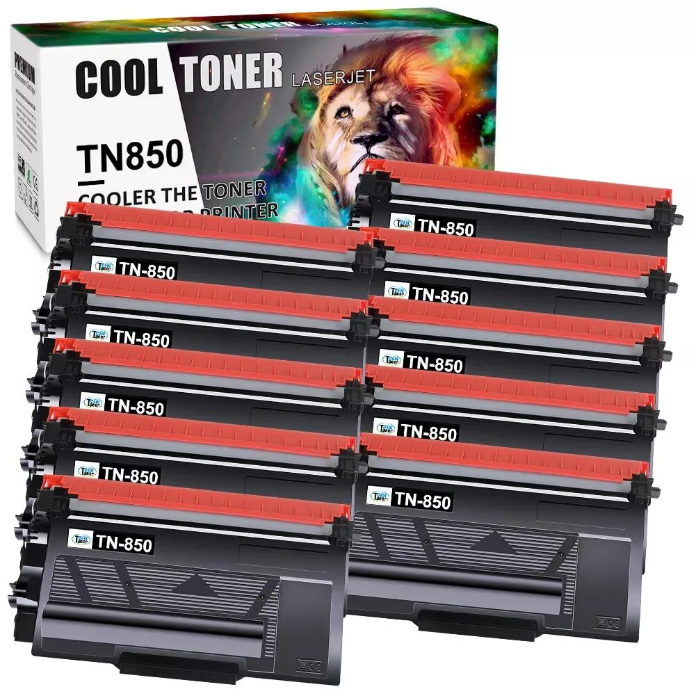 Cool Toner Cool Toner TN850 Black Toner Cartridge 10 Pack — product photo