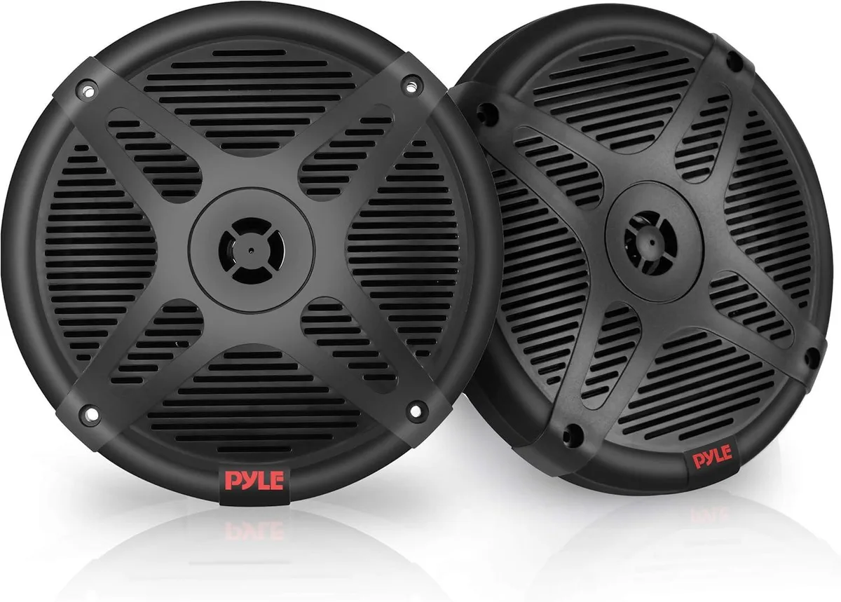 WUQ WUQ PLMRBT65B 6.5" Bluetooth Marine Speakers 600W Pair — product photo