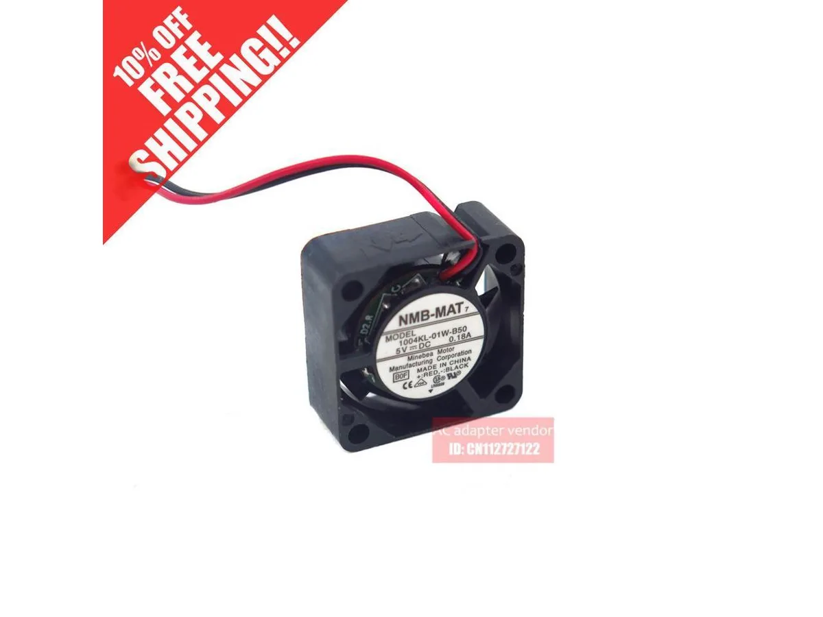 Fans Fans 2.5CM 5V 0.18A NMB 1004KL-01W-B50 case fan — product photo