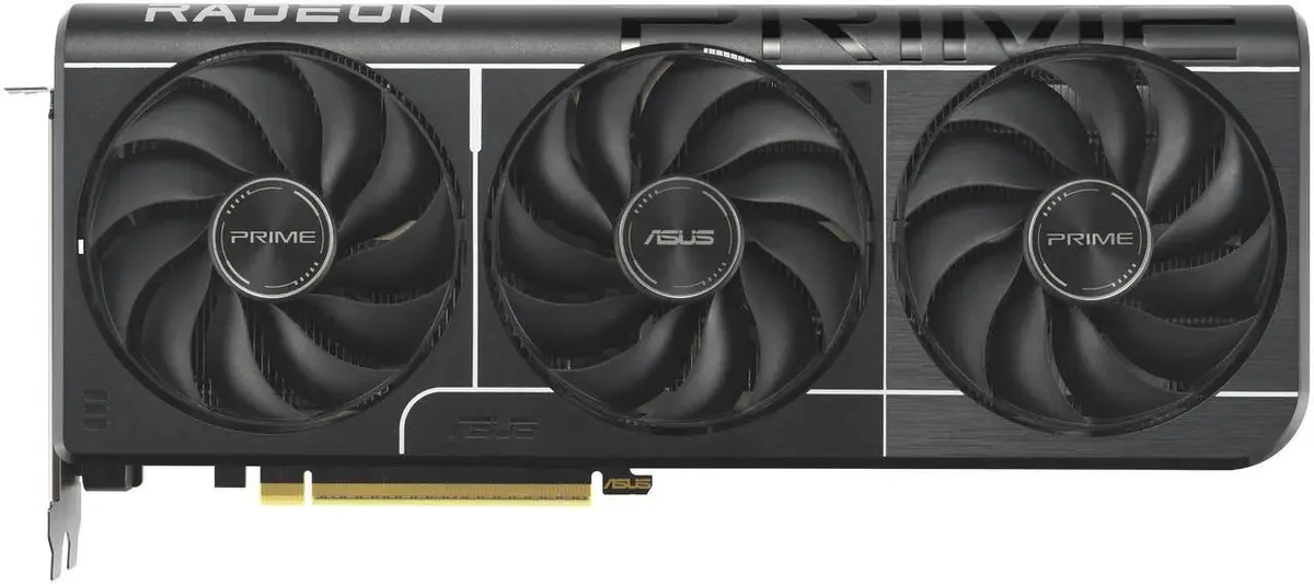 ASUS ASUS PRIME Radeon RX 9060 XT OC 16GB GDDR6 Graphics Card — product photo