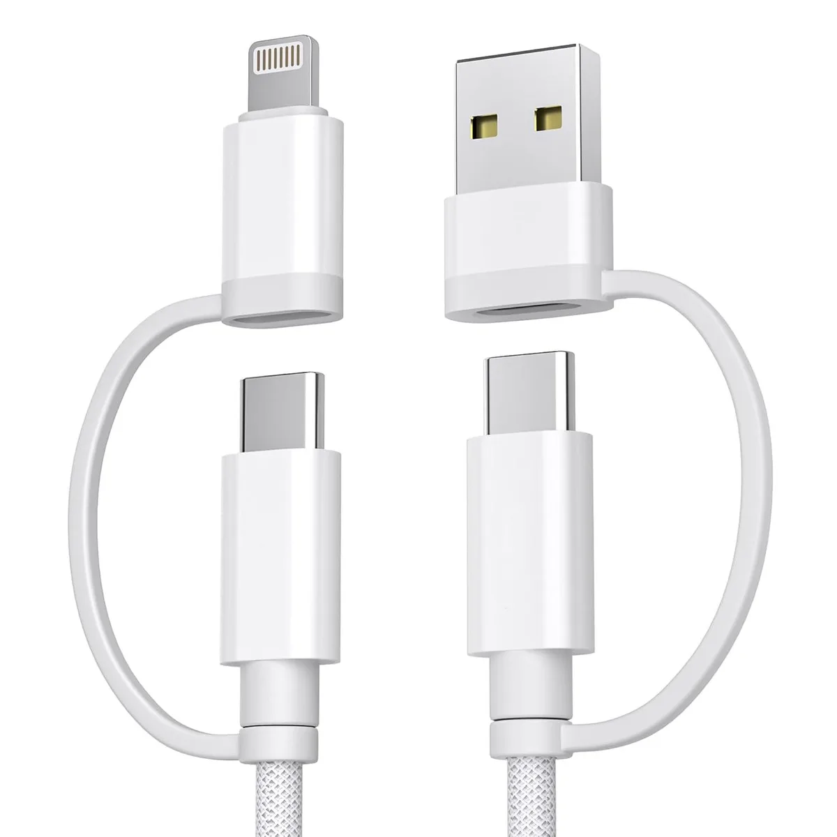 MCHOSE MCHOSE 4-in-1 USB-C Cable 60W 6.6FT USB 2.0 — product photo