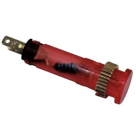 Dayton Dayton 22NY78 Flush Panel Light Red 120V AC/DC 8mm — product photo