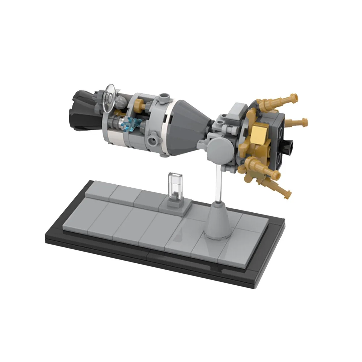 ZITIANYOUBUILD ZITIANYOUBUILD Apollo XIII Mission Display 123 Pieces Building Kit — product photo