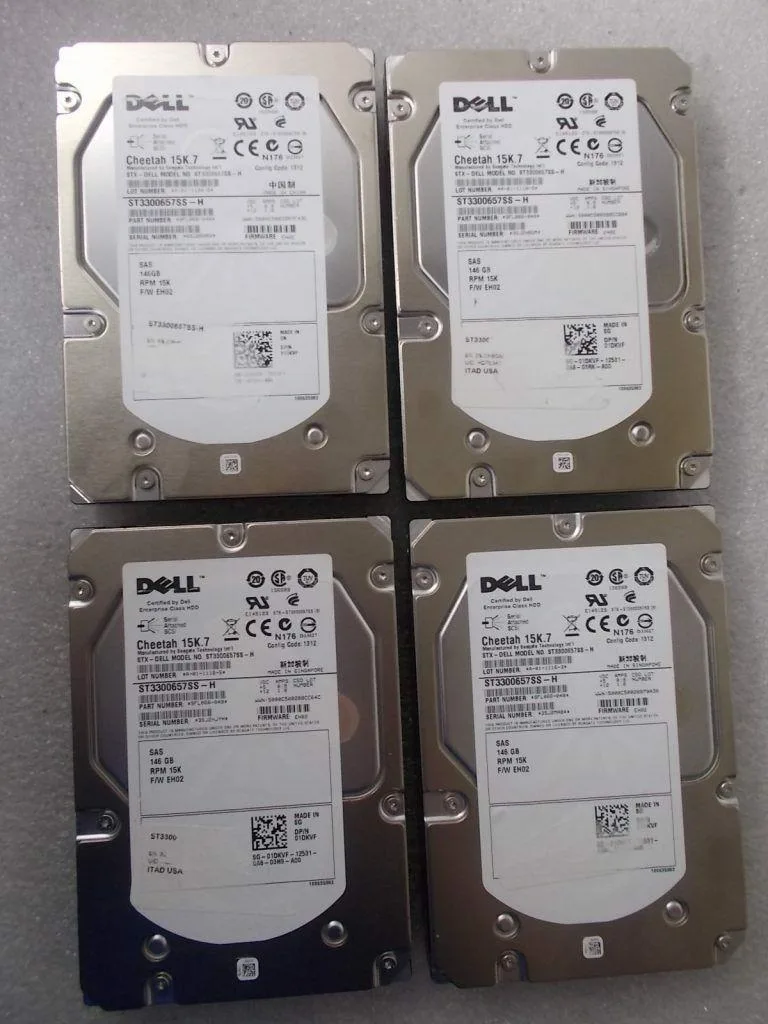 DELL DELL ST3300657SS-H 146GB 15000RPM SAS 3.5" internal hard drive — product photo