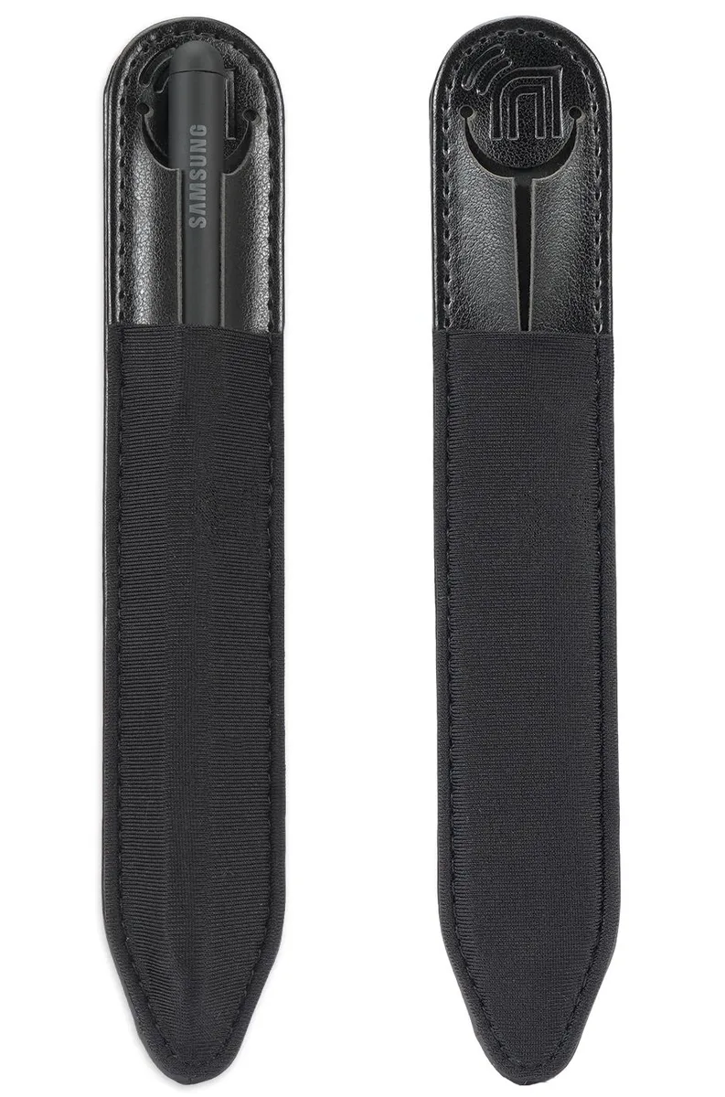 Nakedcellphone Nakedcellphone Universal Stylus Sleeve Holder 2-Pack Black — product photo