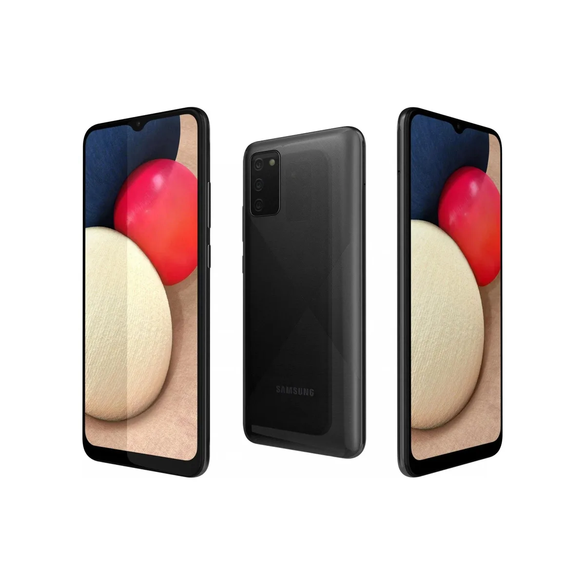 SAMSUNG SAMSUNG Galaxy A02s 6.5" 32GB 2GB Black cell phones - unlocked — product photo
