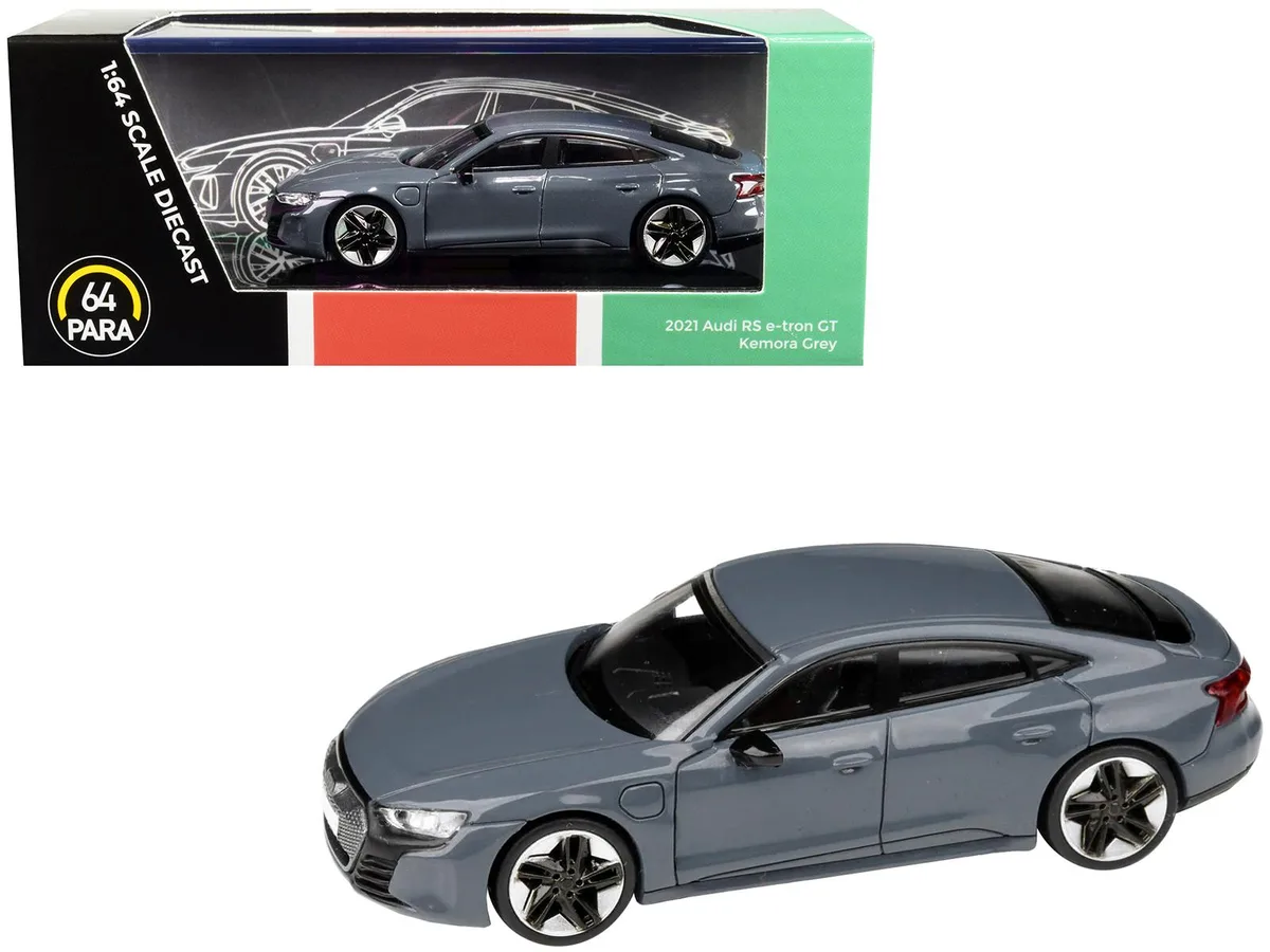 Paragon Paragon 2021 Audi RS e-tron GT Kemora Gray 1/64 Diecast PA-55333 — product photo