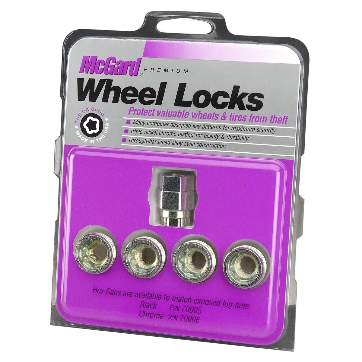 MCGARD MCGARD 24012 Cone Seat Under Hub Cap Wheel Lock Set M12 x 1.5 accessories - wheel — product photo