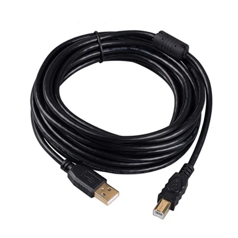 TeKit TeKit USB 2.0 A Male to B Male Cable Gold Plated 6.6ft — product photo
