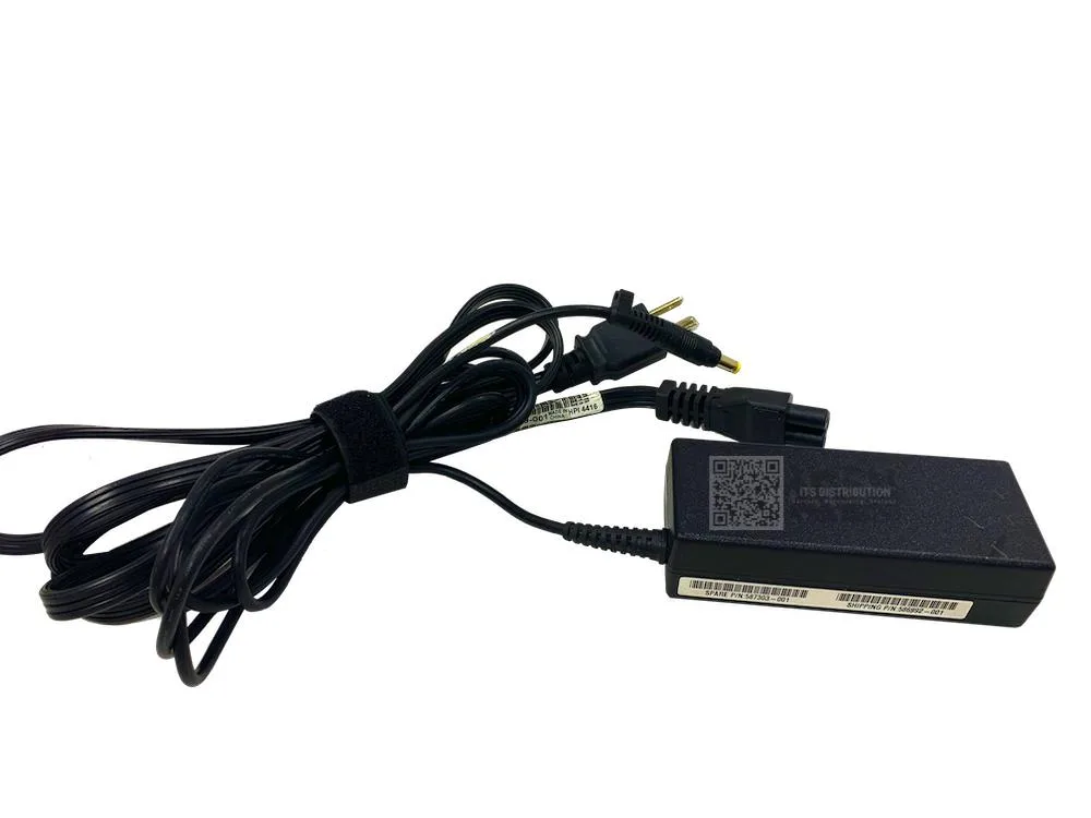 HPE HPE 65W 18.5V 3.50A Thin Client AC Adapter 587303-001 — product photo