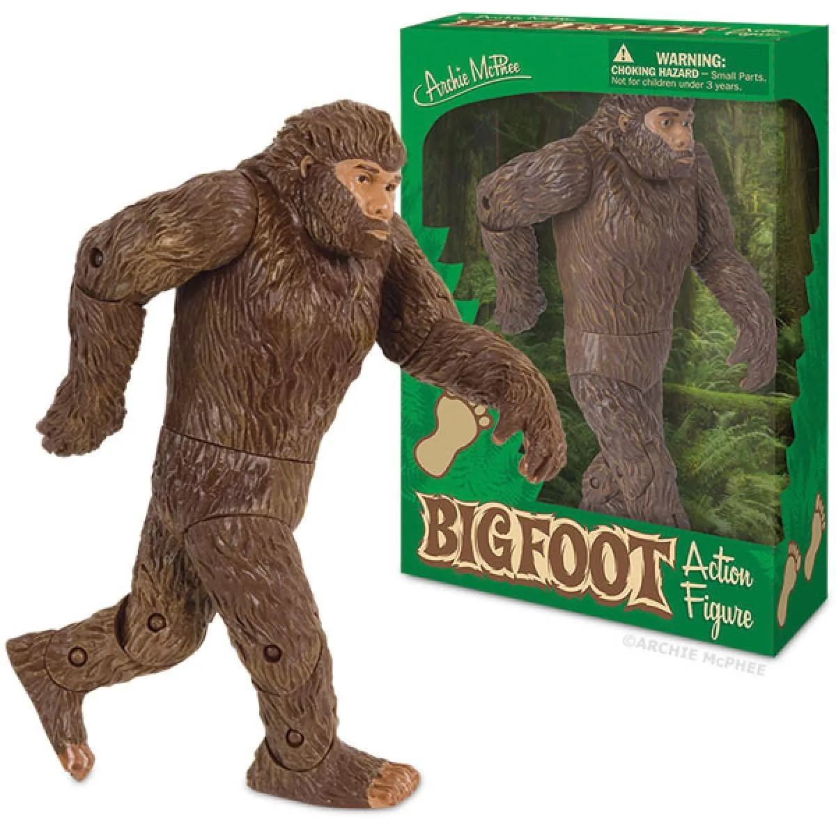 Accoutrements, LLC Accoutrements, LLC AU12458 Bigfoot 7.25" Action Figure — product photo