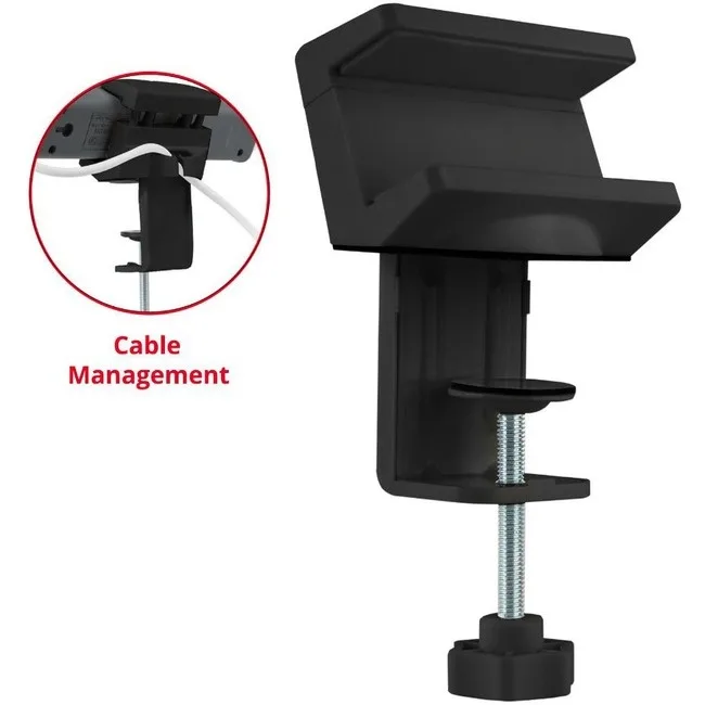 SIIG, Inc SIIG, Inc CE-MT2Y12-S1 projector accessory clamp mount 1.6-2.4 in strip 0.4-2.0 in desk black — product photo