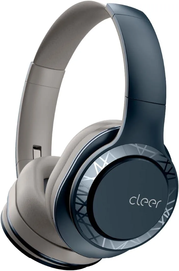 Cleer Cleer Enduro 100 ENDURO1BTNVYUS Navy 40mm Ironless Driver 100h Bluetooth 5.0 headphone — product photo