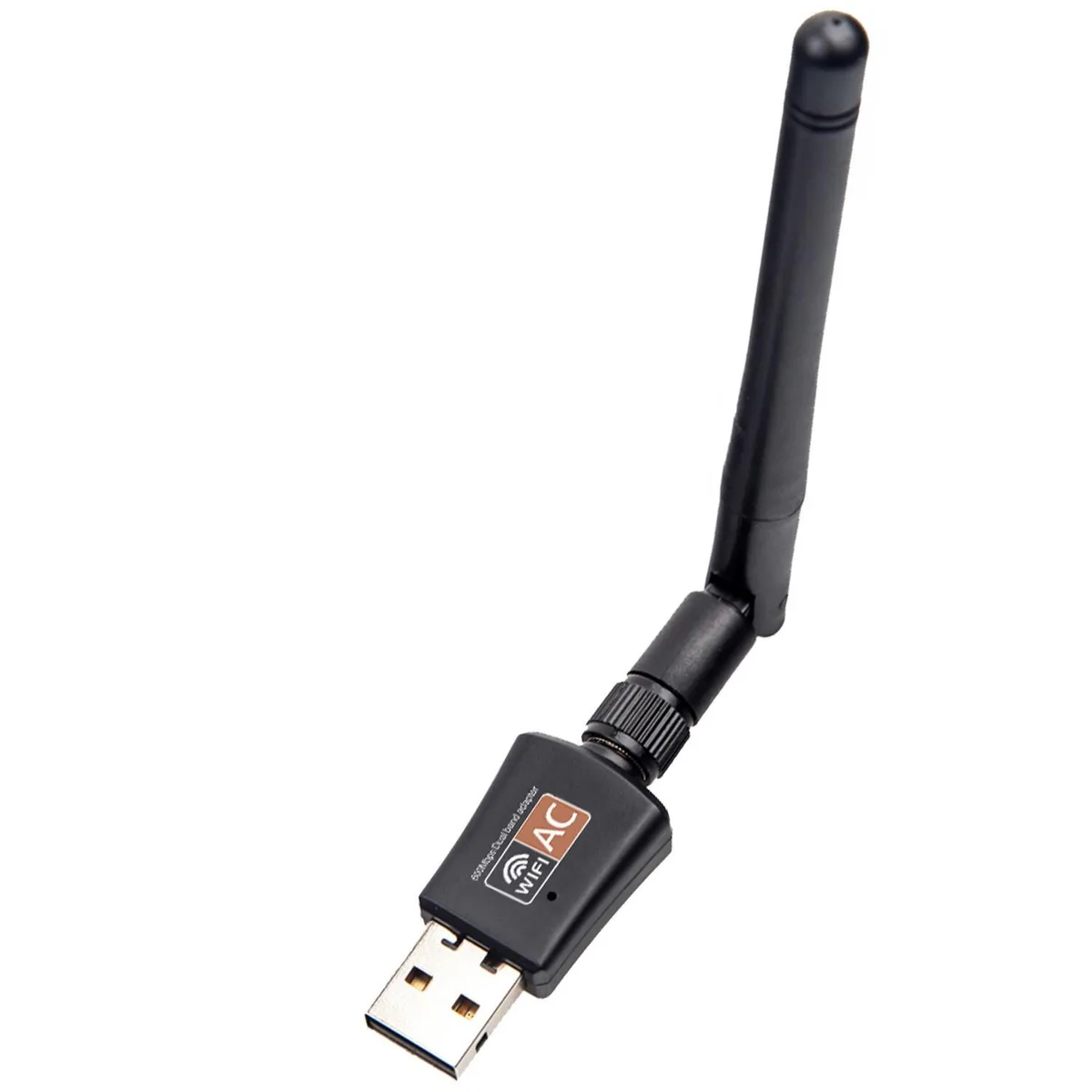 JacobsParts Inc. JacobsParts Inc. 600Mbps 802.11ac USB Wifi Dongle with Antenna Dual Band 2.4/5GHz network card — product photo