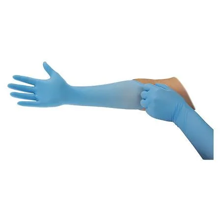 ANSELL ANSELL 93-243 Nitrile Disposable Gloves Blue 4.7 mil Palm 15 1/2 in — product photo