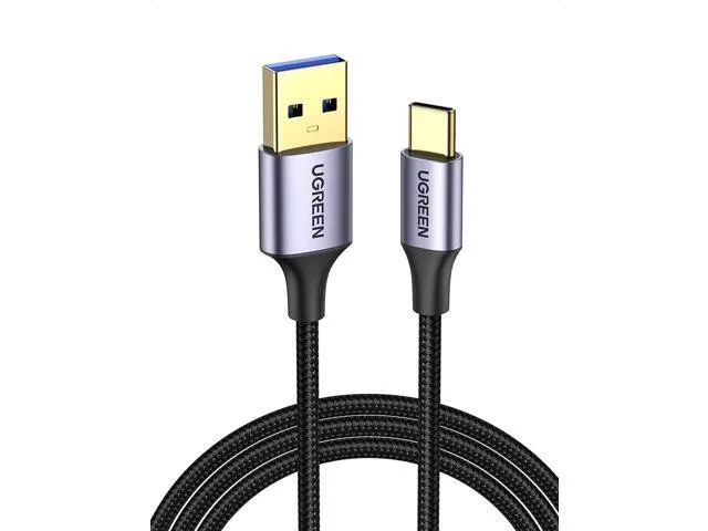 Manw Manw USB A to USB C Cable 3.0 5Gbps 3A Fast Charging Nylon Braided 3FT — product photo