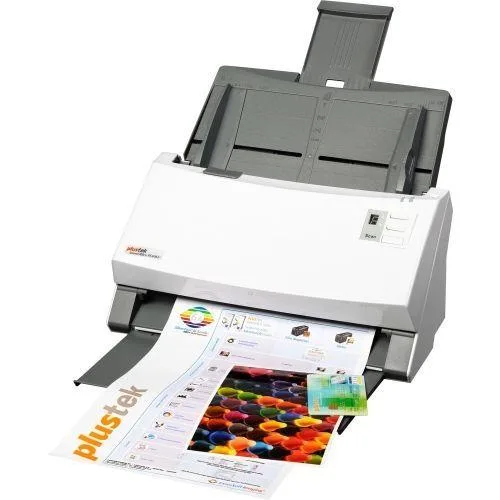 Plustek SmartOffice PS506U duplex document scanner, compact matte finish