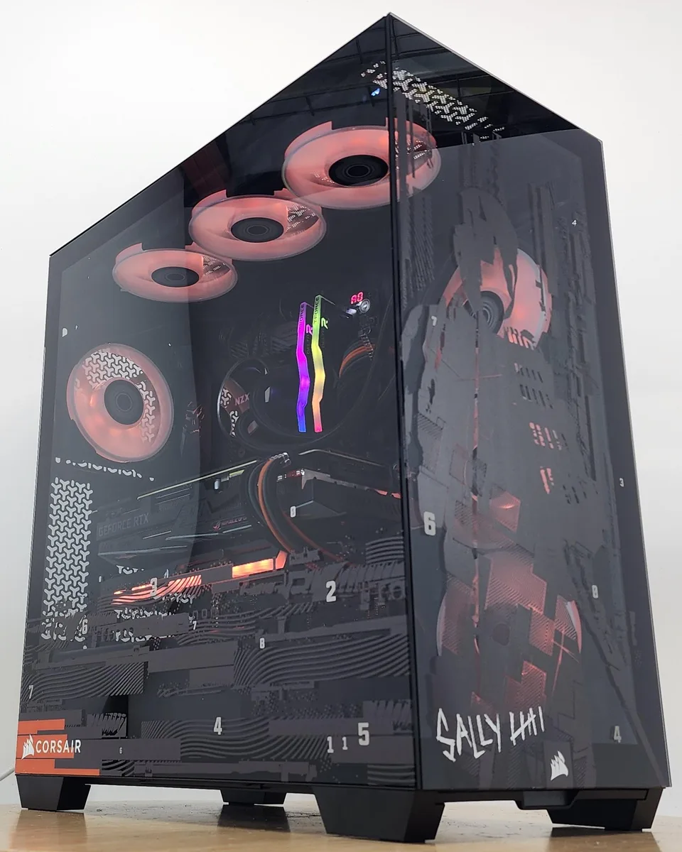 Custom Custom Gaming PC i7-8086K RTX 2080 Ti 16GB DDR4 1TB NVME 3500x COD BLOPS6 LE — product photo