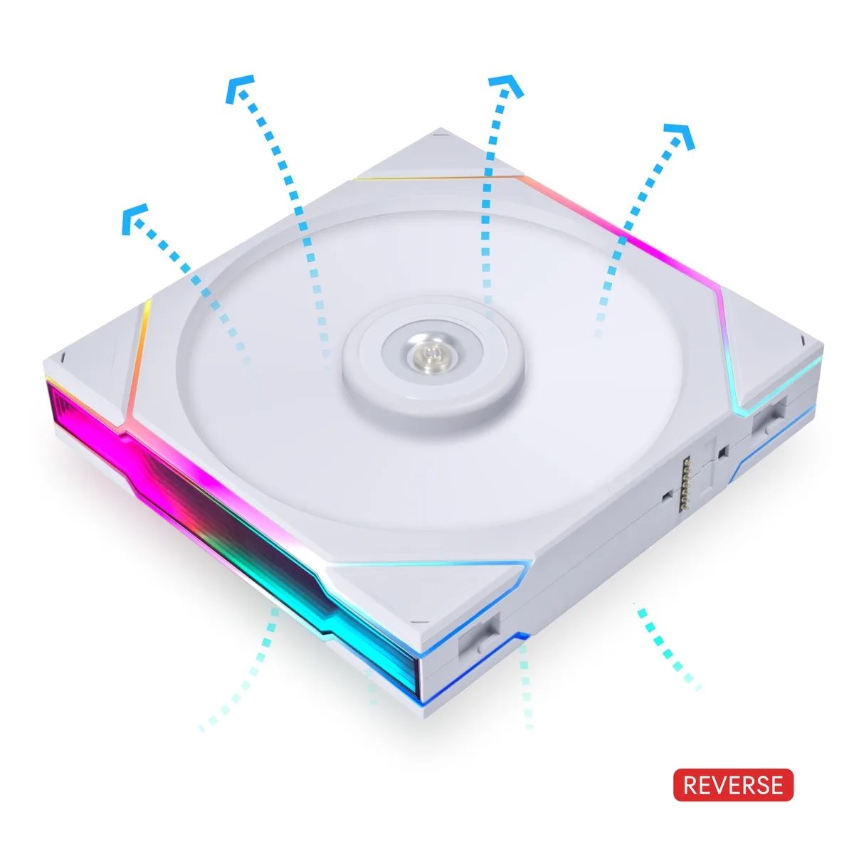 Lian Li Lian Li UNI FAN TL 140mm Reverse Blade White 14RTL1W case fan — product photo