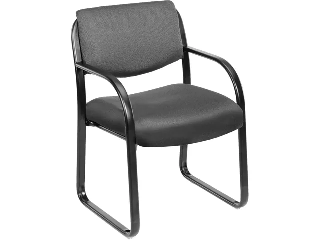 BOSS Office Products BOSS Office Products B9521-GY Grey Fabric Guest Chair office furniture — product photo