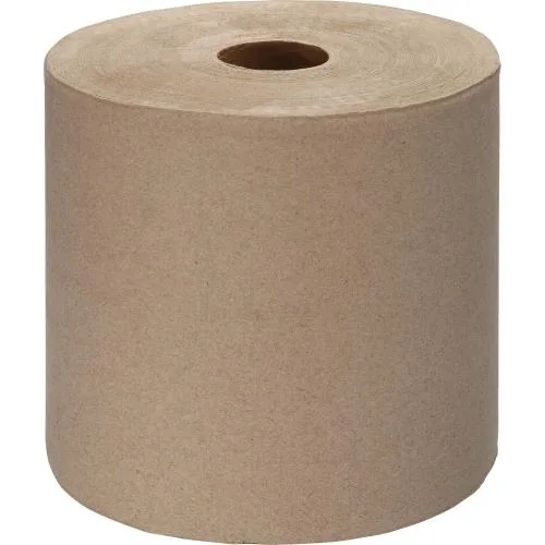 Genuine Joe Genuine Joe GJO22800 Hardwound Roll Towels Kraft 1000' 6/Carton cleaning — product photo