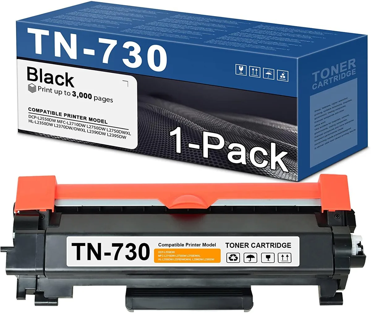 NuoTo NuoTo TN-730 High Yield 3,000 Pages Black Toner Cartridge — product photo