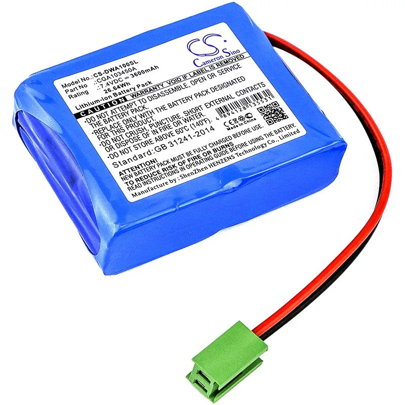 Centenex Electronics Centenex Electronics DS-CS-DWA100SL 7.4V 3600mAh Li-ion Blue — product photo